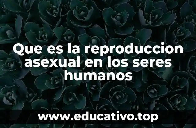 La reproducción asexual en la biología evolutiva