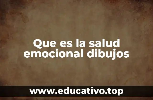 Que es la salud emocional dibujos