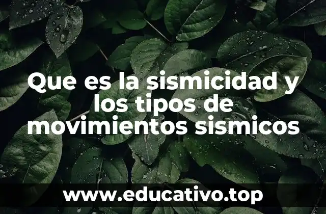 Factores que influyen en la actividad sísmica