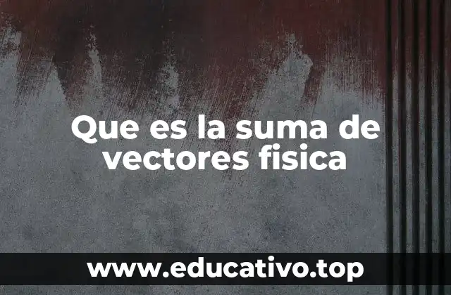 La importancia de la suma vectorial en el análisis de fuerzas