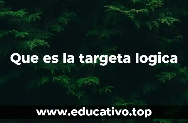 Que es la targeta logica