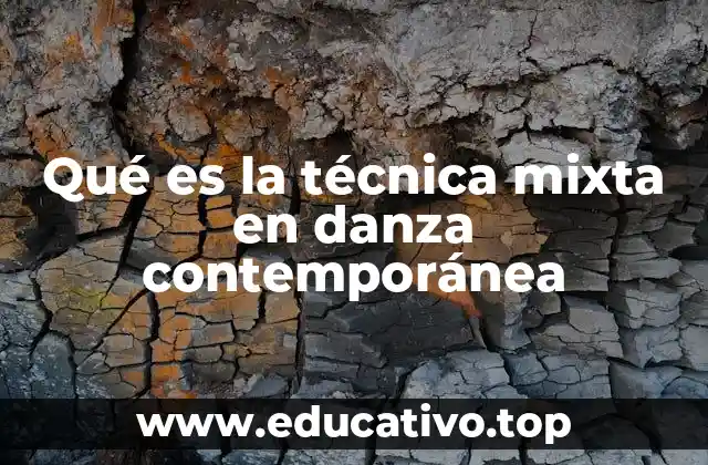 Qué es la técnica mixta en danza contemporánea