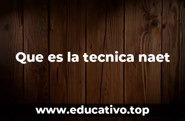 Que es la tecnica naet