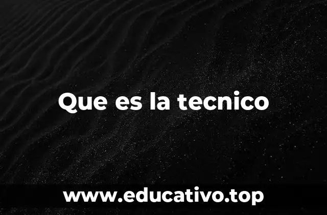 El rol del técnico en la sociedad moderna