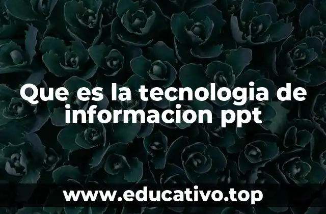 La importancia de la presentación visual en la comprensión de la tecnología de la información