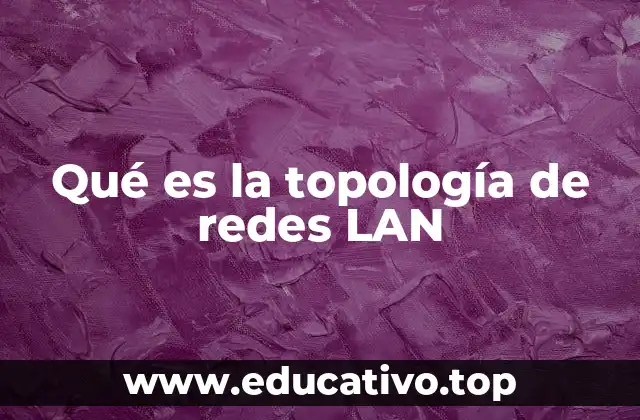 Qué es la topología de redes LAN
