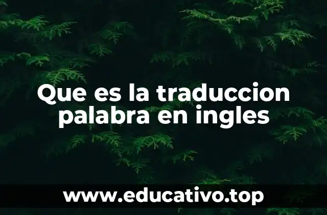 La importancia de la traducción de palabras en la comunicación moderna