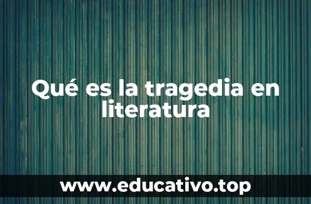 Origen y evolución del género trágico