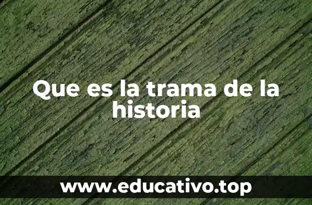 Que es la trama de la historia