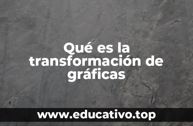 Qué es la transformación de gráficas
