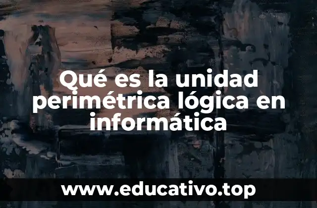 Qué es la unidad perimétrica lógica en informática
