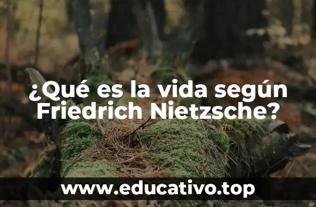 ¿Qué es la vida según Friedrich Nietzsche?