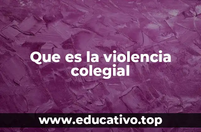El impacto de la violencia en el entorno escolar