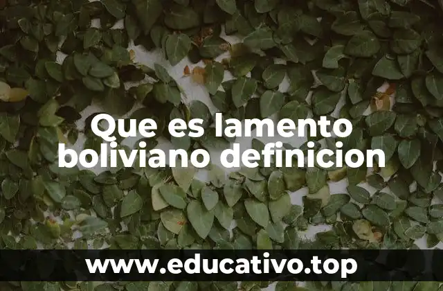 El lamento como reflejo de una identidad colectiva