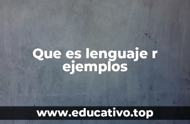 R como herramienta para la ciencia de datos