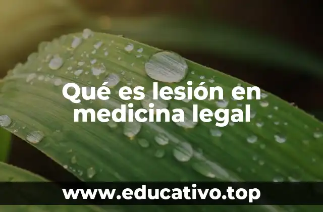 La importancia de la valoración de lesiones en el sistema legal