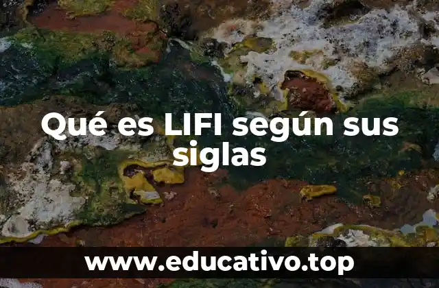 Qué es LIFI según sus siglas