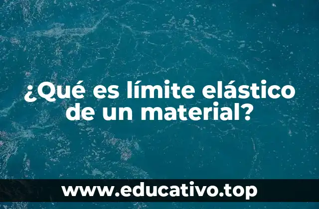 Comportamiento mecánico de los materiales y el umbral de deformación