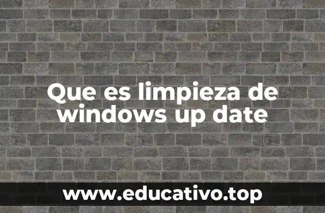 Cómo afecta la limpieza de Windows Update al rendimiento del sistema