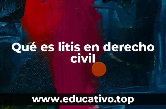 Qué es litis en derecho civil