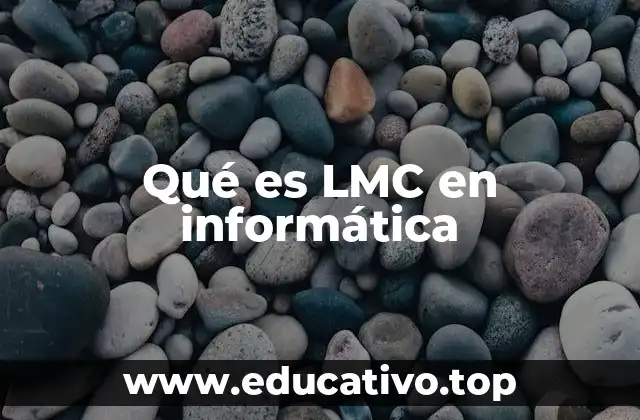Qué es LMC en informática