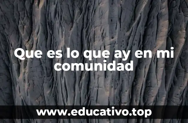 La importancia de reconocer tu entorno local