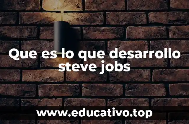 El impacto de Steve Jobs en la revolución tecnológica