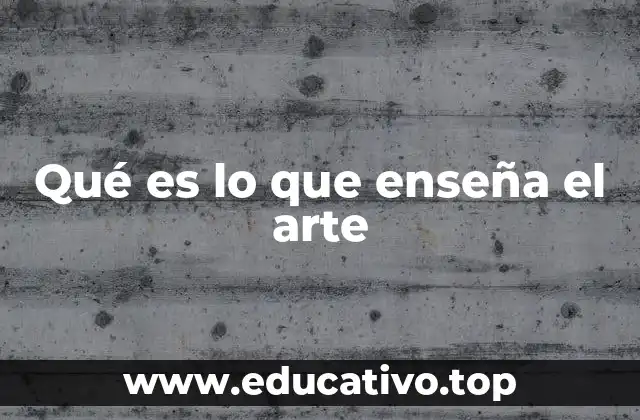 El arte como puente entre lo individual y lo colectivo