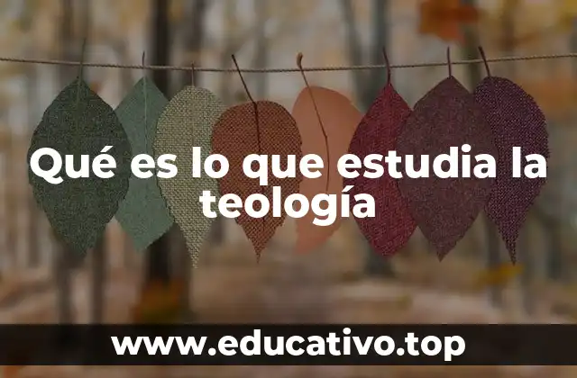 El papel de la teología en la formación espiritual y académica