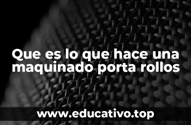 El papel de la maquinaria en la automatización de procesos industriales