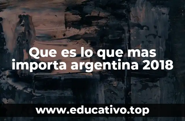 La agenda política y social de Argentina en 2018