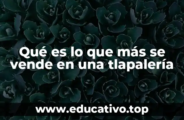 Qué es lo que más se vende en una tlapalería
