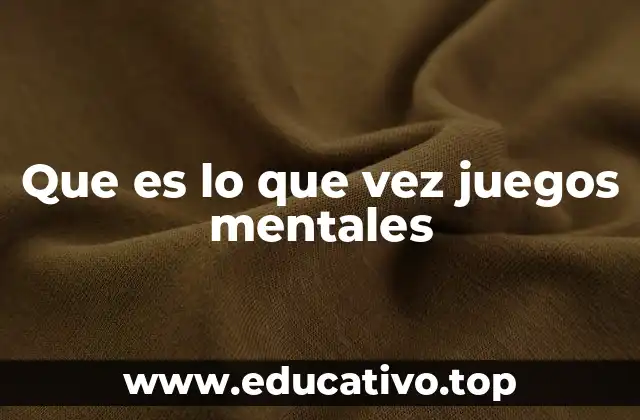 La psicología detrás de los enigmas mentales