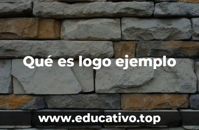Qué es logo ejemplo