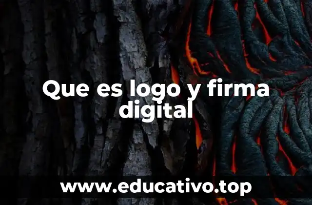 Que es logo y firma digital