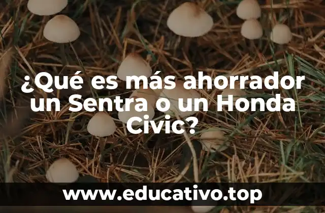 ¿Qué es más ahorrador un Sentra o un Honda Civic?