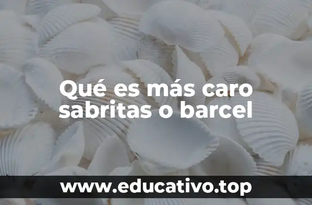 Qué es más caro sabritas o barcel