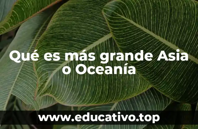 Comparando continentes: más allá del tamaño