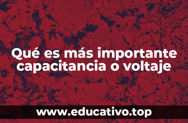 La relación entre almacenamiento y potencia en electrónica
