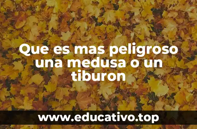 Comparando amenazas marinas sin mencionar directamente las especies