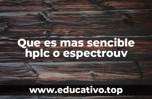 Comparando métodos analíticos sin mencionar directamente la palabra clave