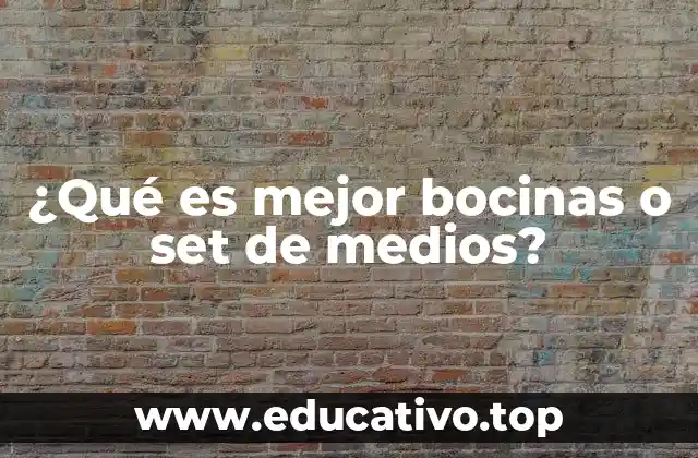 Comparando opciones de sonido para diferentes usos