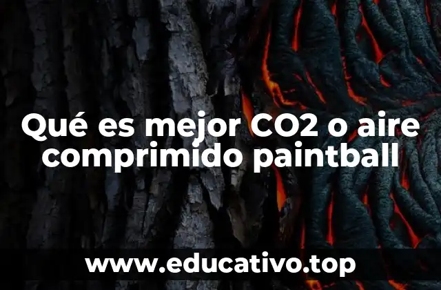 Qué es mejor CO2 o aire comprimido paintball