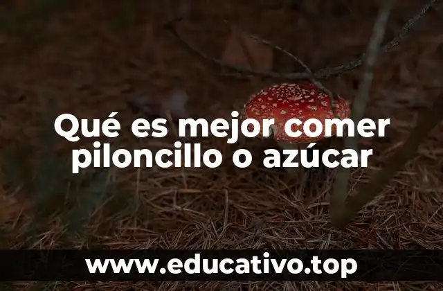 Qué es mejor comer piloncillo o azúcar