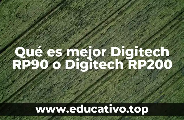 Qué es mejor Digitech RP90 o Digitech RP200