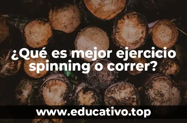 ¿Qué es mejor ejercicio spinning o correr?