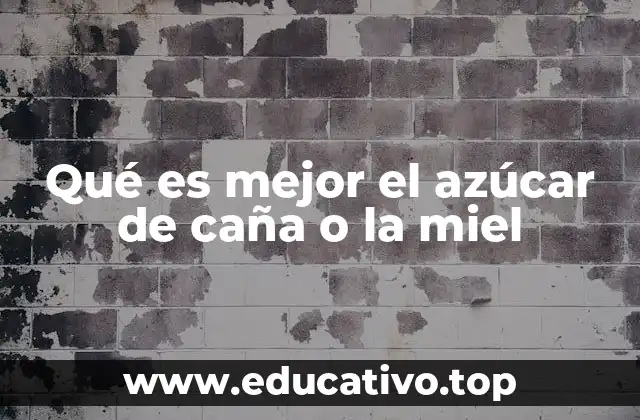 Diferencias entre los endulzantes naturales