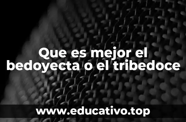 Que es mejor el bedoyecta o el tribedoce