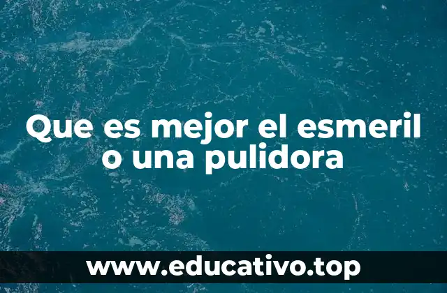 Comparando herramientas para acabados metálicos