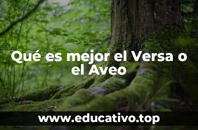 Qué es mejor el Versa o el Aveo